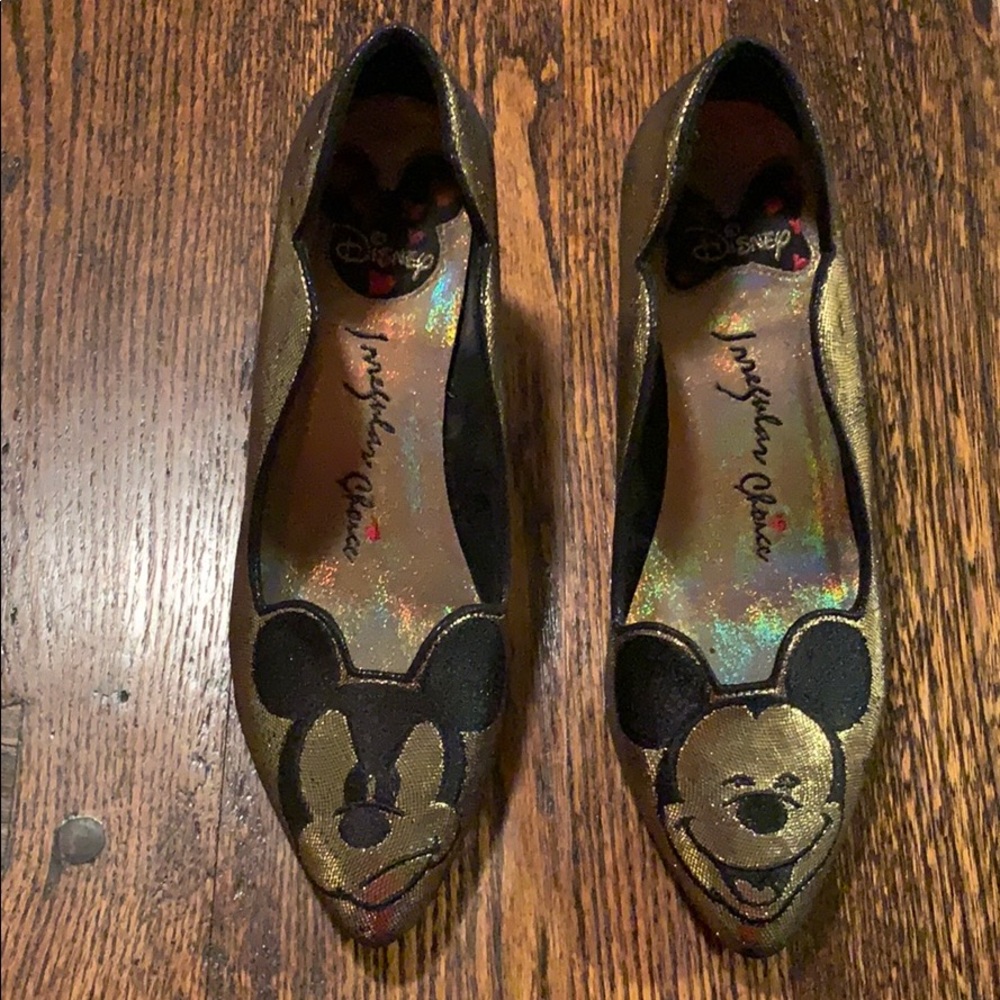 Irregular Choice Mickey Heels in Size 39